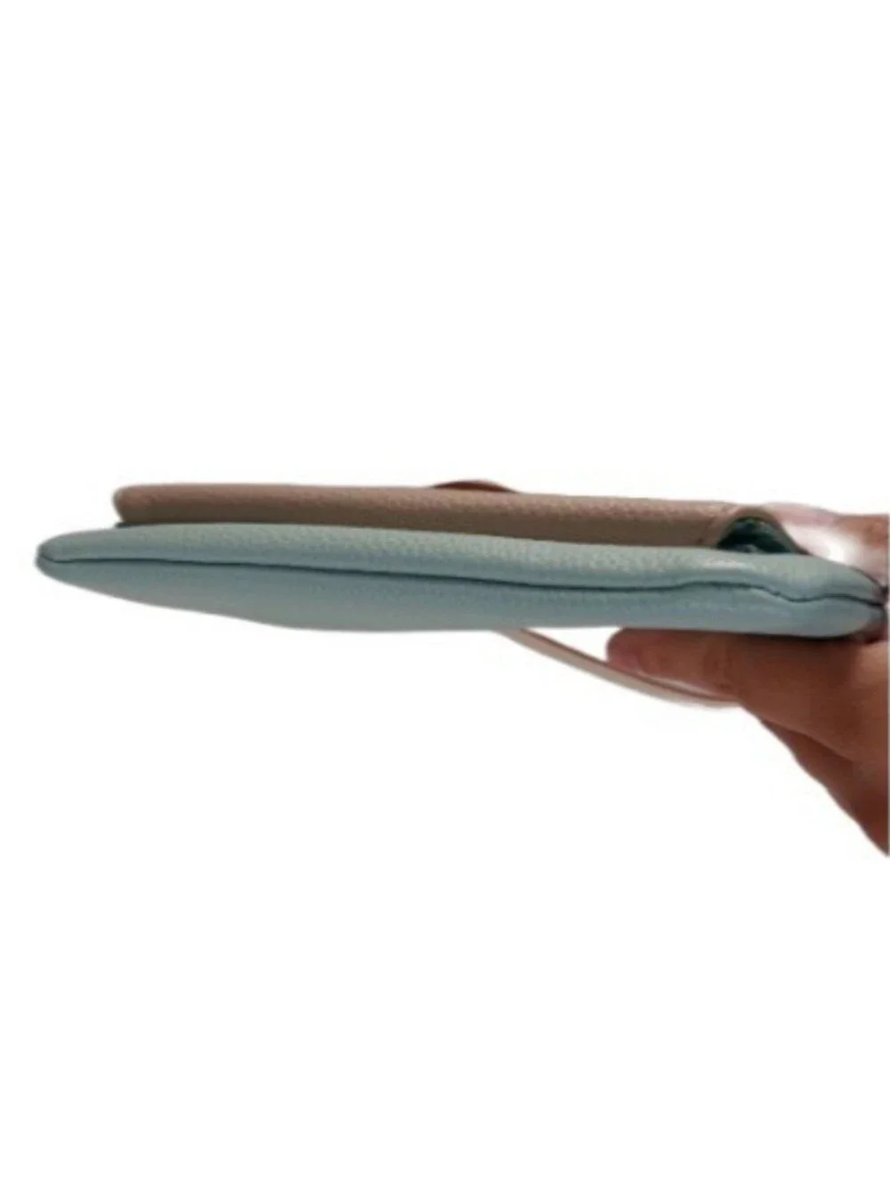 Nanette Lepore Wristlet Clutch Wallet | EUC | Mint & Cream